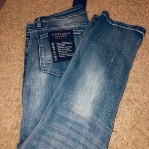 NWT Steve's Jeans Skinny Fit Stretch Denim Jeans